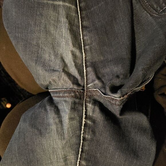 Bullhead black dark wash blue denim jean legging - Picture 8 of 8